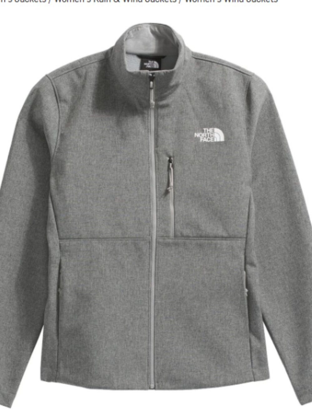 The North Face Women's XXL Apex Bionic 3 Jacket Grey NWT